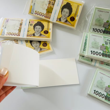 돈다발 다용도 수첩　（札束　多用途手帳）