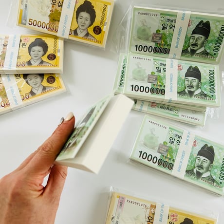 돈다발 다용도 수첩　（札束　多用途手帳）