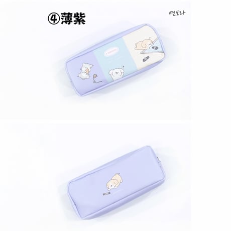 이리눕개  빌통　ペンケース（わんチャンシリーズ）