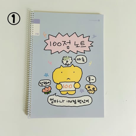 ハングルノート（100점노트/모범생노트）