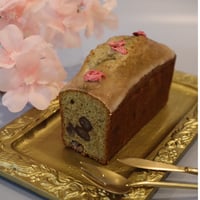 パウンドケーキ　《桜緑茶》