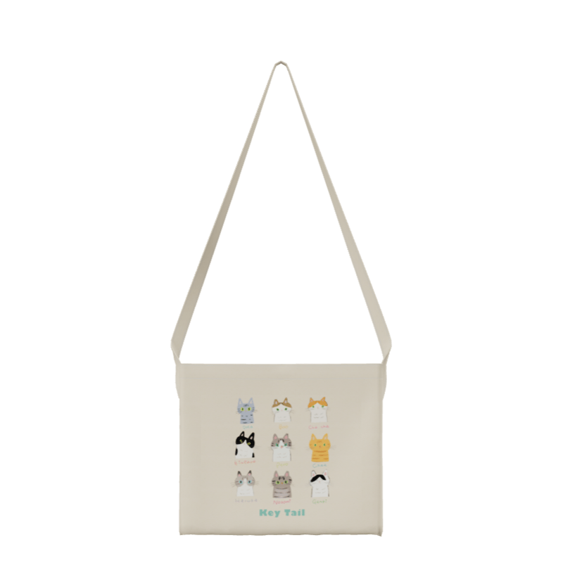 シェルター応援！】チャリティーサコッシュ(猫活応援200g) | 猫活応援Shop