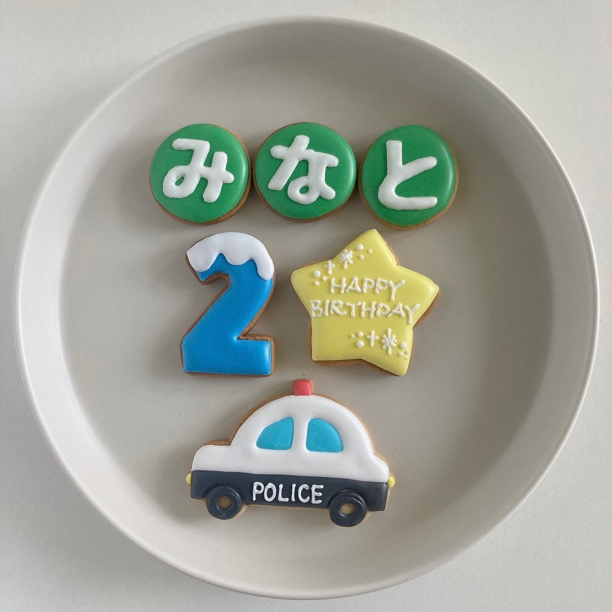 働くくるまのアイシングクッキー | NICO COOKIE COLOR