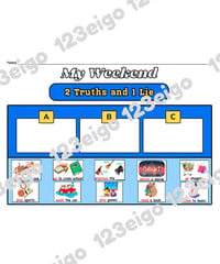 My Weekend - 2 Truths and 1 Lie