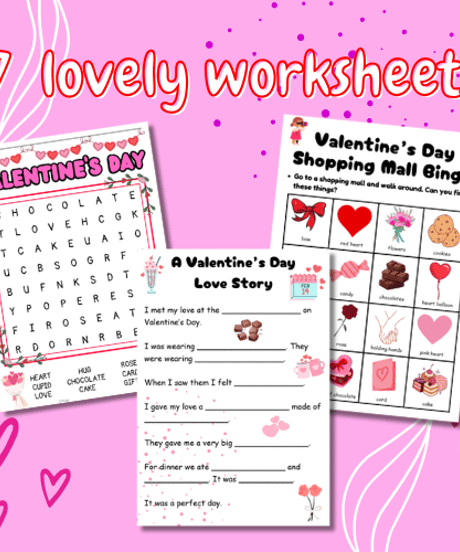 Valentine's Day Activity Set