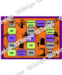 Halloween Sight Words Board Game