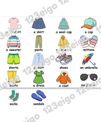 Clothes Flashcards
