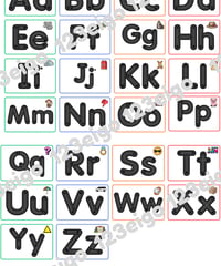Alphabet Road Tracing