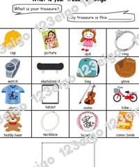 What is your treasure? Bingo