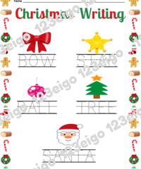 Christmas Writing