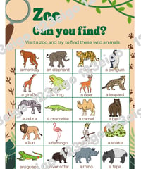 Zoo - Can you find?