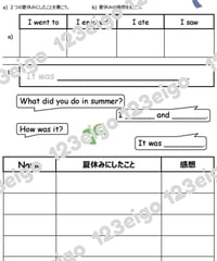 Summer Vacation Interview