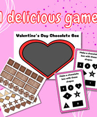 Valentine's Chocolate Box Game