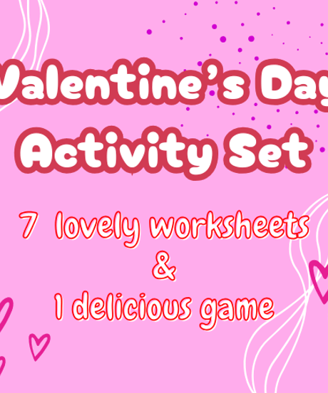 Valentine's Day Activity Set