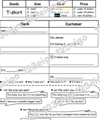 Let's Talk 4 - Shopping: T shirt