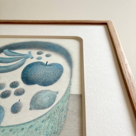 松永悠一郎　Yuichiro Matsunaga 「果物（丸い箱）」”Fruit: Round box”