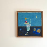 松永悠一郎　Yuichiro Matsunaga 「花とコップ」”Flowers and glass”
