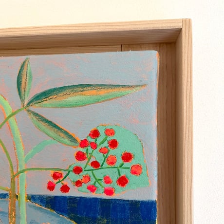 松永悠一郎　Yuichiro Matsunaga 「ナンテン・ハサミと浮き星」”Sacred bamboo, scissor and floating star”