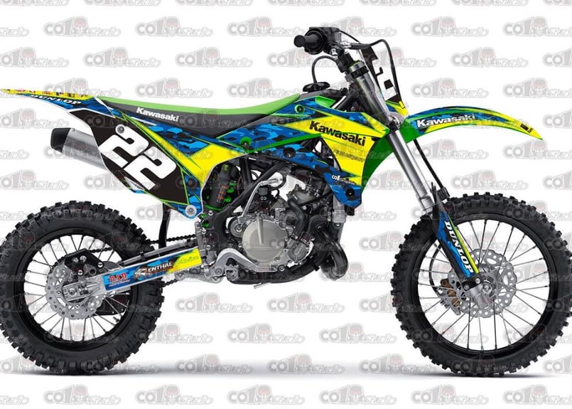 カワサキ kawasaki デカール ステッカー グラフィックキット 