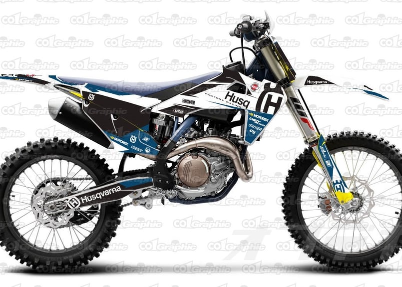 ハスクバーナ HUSQVARNA デカール ステッカー グラフィックキット 