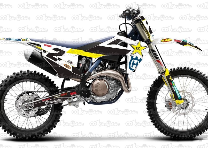 ハスクバーナ HUSQVARNA デカール ステッカー グラフィックキット 