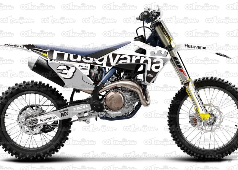 ハスクバーナ HUSQVARNA デカール ステッカー グラフィックキット 