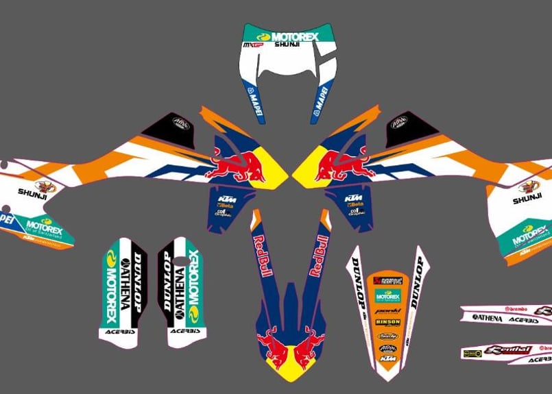 KTM デカール ステッカー グラフィックキット KTM デカール ステッカー グラフィックキット | NKDesigns✕オフデカ
