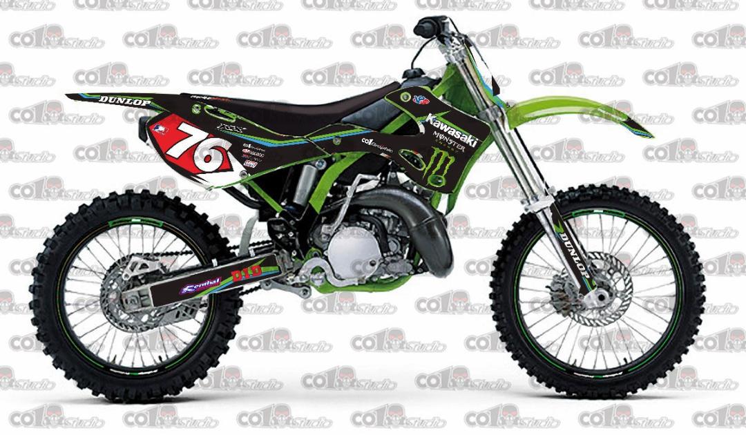 フサベル HUSABERG デカール ステッカー グラフィックキット カワサキ kawasaki デカール ステッカー グラフィックキット