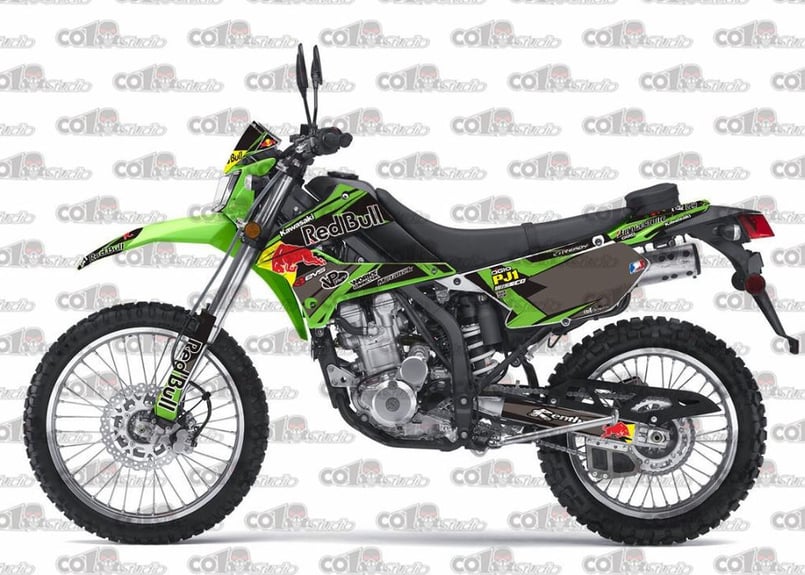 カワサキ kawasaki デカール ステッカー グラフィックキット