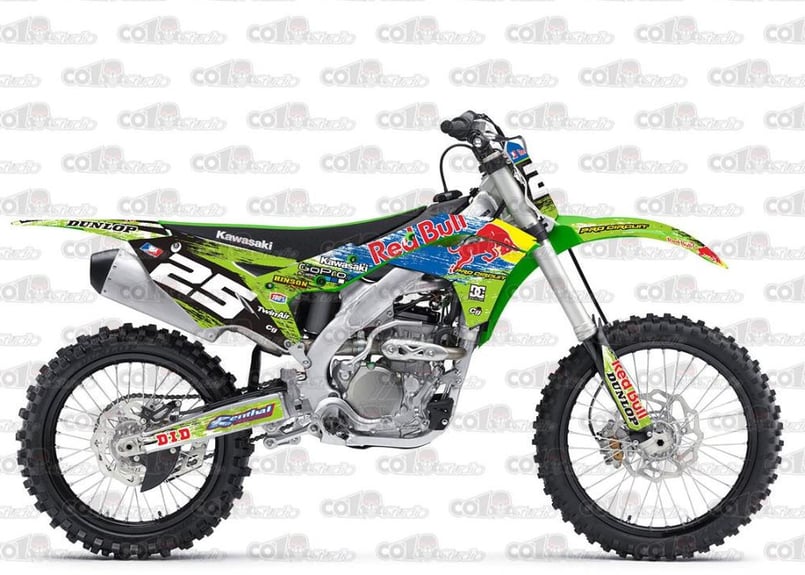 カワサキ kawasaki デカール ステッカー グラフィックキット