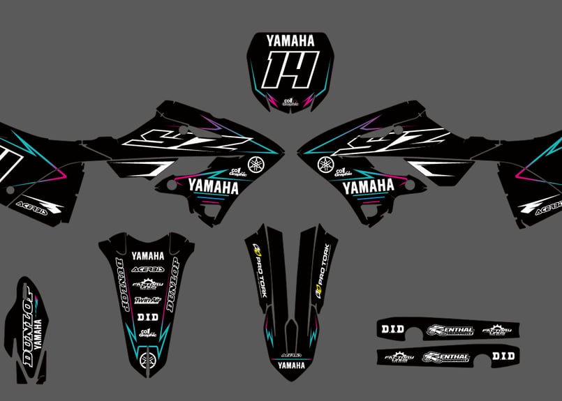 ヤマハ YAMAHA デカール ステッカー グラフィックキット | NKDesigns