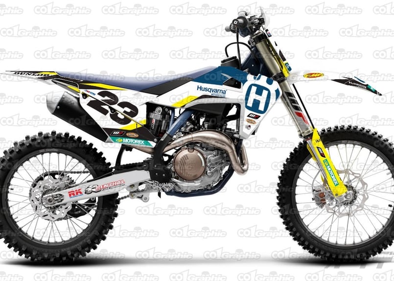 ハスクバーナ HUSQVARNA デカール ステッカー グラフィックキット