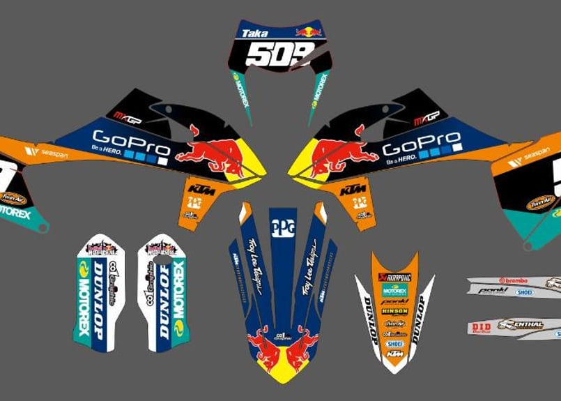 KTM デカール ステッカー グラフィックキット | NKDesigns✕オフデカ