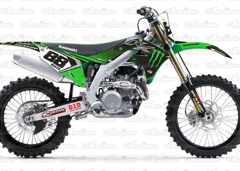 カワサキ kawasaki デカール ステッカー グラフィックキット