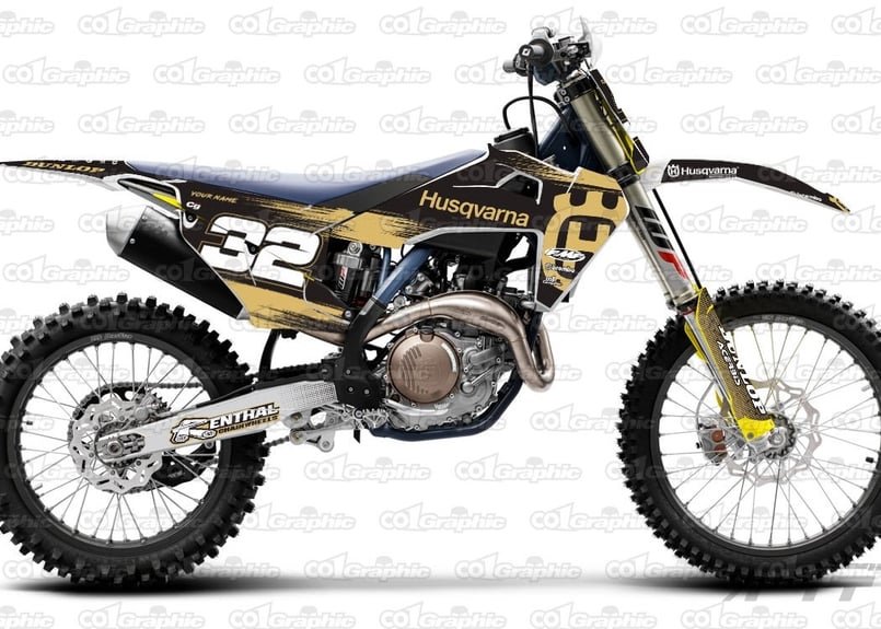 ハスクバーナ HUSQVARNA デカール ステッカー グラフィックキット