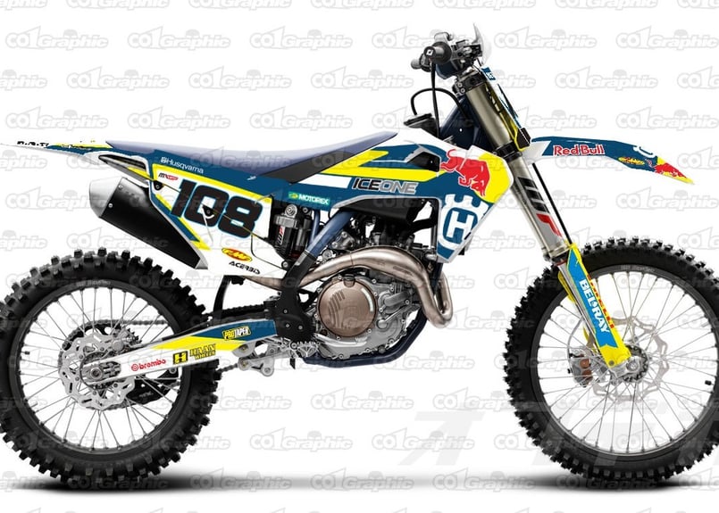 ハスクバーナ HUSQVARNA デカール ステッカー グラフィックキット 