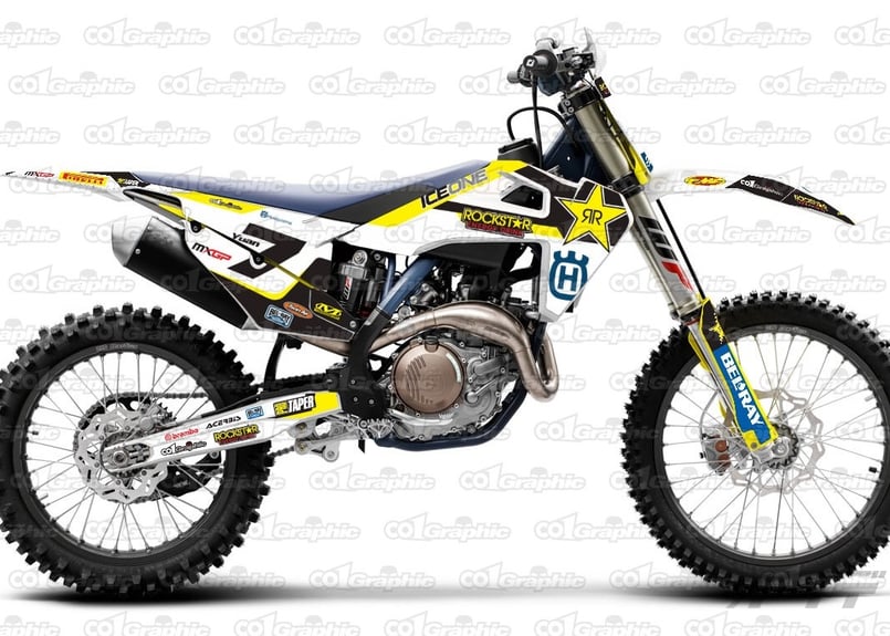 ハスクバーナ HUSQVARNA デカール ステッカー グラフィックキット 