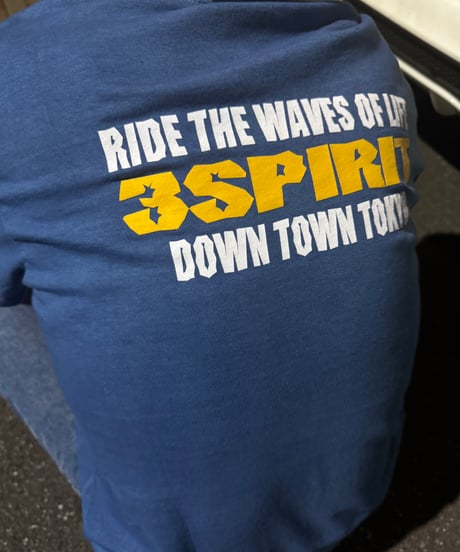 ”3spirit×ARAWAS” Pocket Spirit藍染