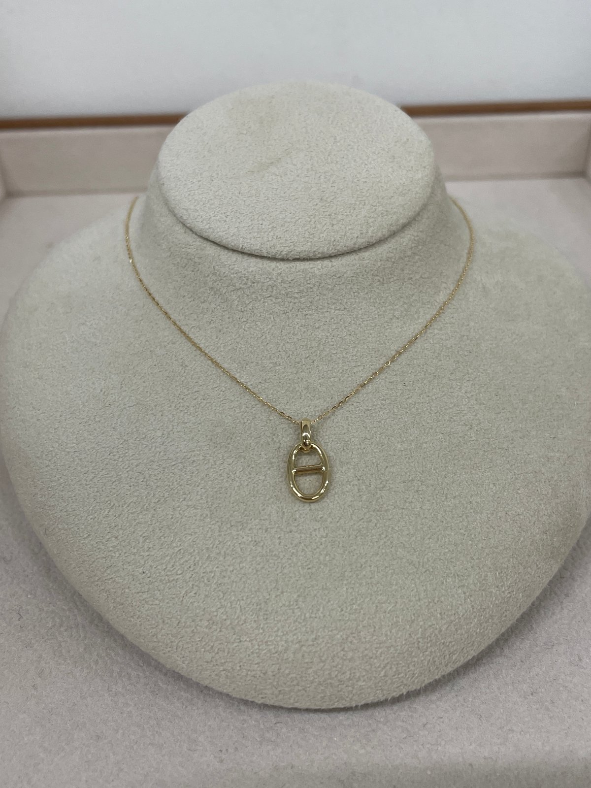 11月上旬】K18シェーヌペンダントトップ （小） | Mal.