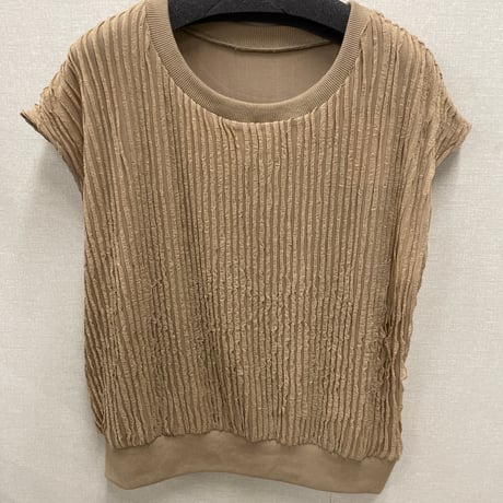 新品タグ付き☆mal. by rerere 長方形ニット ブラウン SALE | Mal.