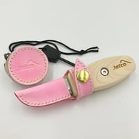 JATCO eco-knife ARUNEMO ナイフ+火起こしセット 桜色