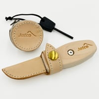 JATCO eco-knife ARUNEMO ナイフ+火起こしセット ナチュラル