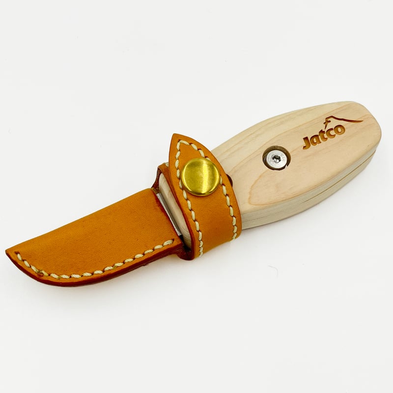JATCO eco-knife ARUNEMO ナイフ単体 キャメル | JATCO