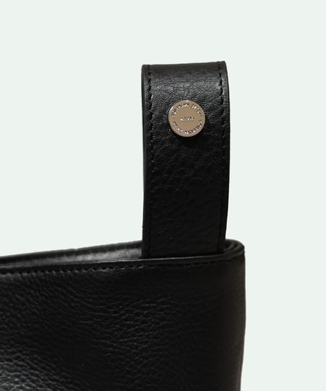 PELLE MORBIDA ／ ワンハンドル バッグ  S BLACK
