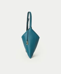 【予約】ETiAM ／  シュリンク トライアングルショルダー Vertex Turquoise Blue