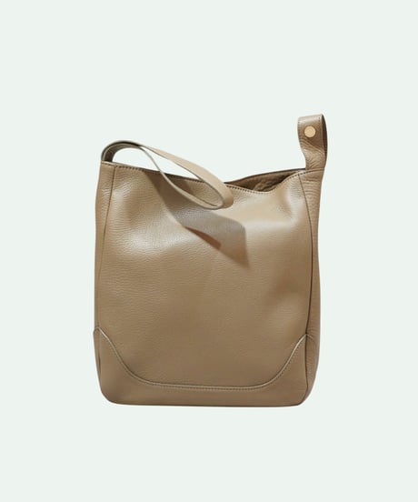 PELLE MORBIDA ／ ワンハンドル バッグ  M TAUPE