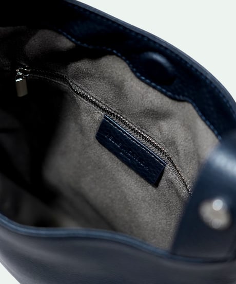PELLE MORBIDA ／ ワンハンドル バッグ  S NAVY