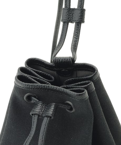 THE SOLE bis Made by Flathority ／ Tiamo別注 WILLIAM キャンバス レザー ボンサック