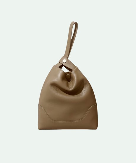 PELLE MORBIDA ／ ワンハンドル バッグ  S TAUPE