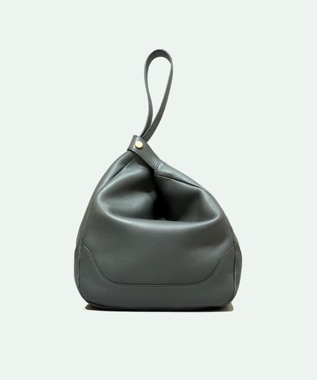 PELLE MORBIDA / ワンハンドル バッグ M GREY | Tiamo La O PELLE MORBIDA / ワンハンドル バッグ M GREY | Tiamo La O
